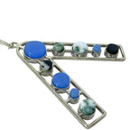 Christian Dior Necklace Jewelry Accessories Small Metal Silver Multicolor — view 4