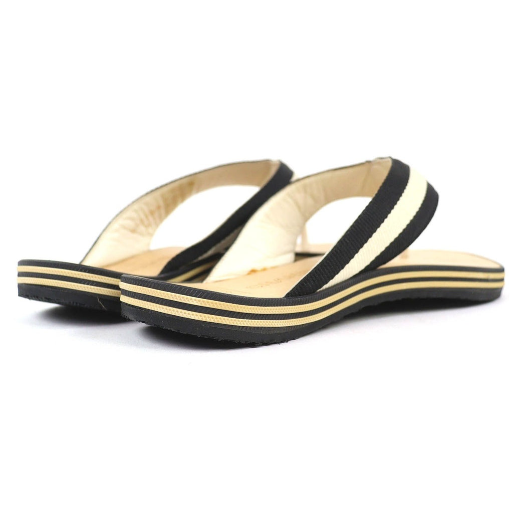 Chanel Entre Doigts CC Logo Wood Thong Sandals Beach Beige — view 6