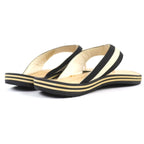 Chanel Entre Doigts CC Logo Wood Thong Sandals Beach Beige — view 6