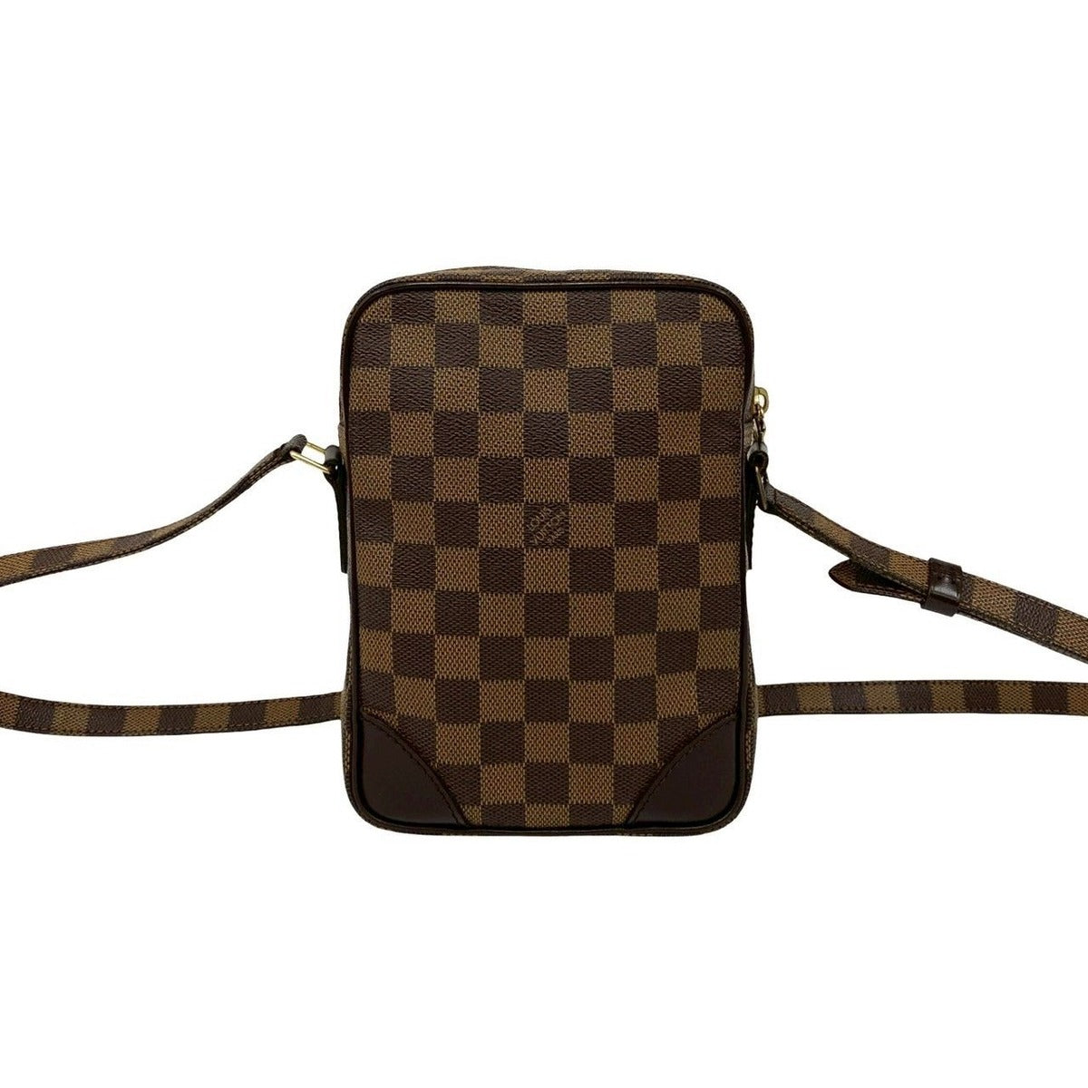 Louis Vuitton Vintage Amazon Damier Leather Mini Shoulder Bag Pochette — view 3