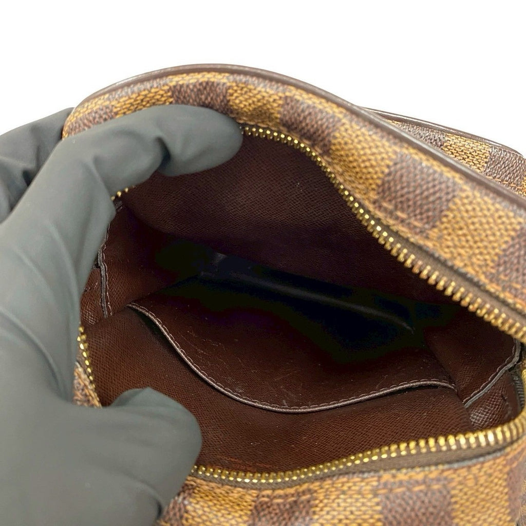 Louis Vuitton Vintage Amazon Damier Leather Mini Shoulder Bag Pochette — view 9