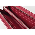 Loewe Wallets Long Wallet Round Zipper Amazona Goatskin Bordeaux — view 5