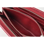 Loewe Wallets Long Wallet Round Zipper Amazona Goatskin Bordeaux — view 6