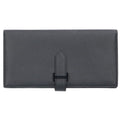 Hermes Bearn Souffle Monochrome So Black Epsom Wallet