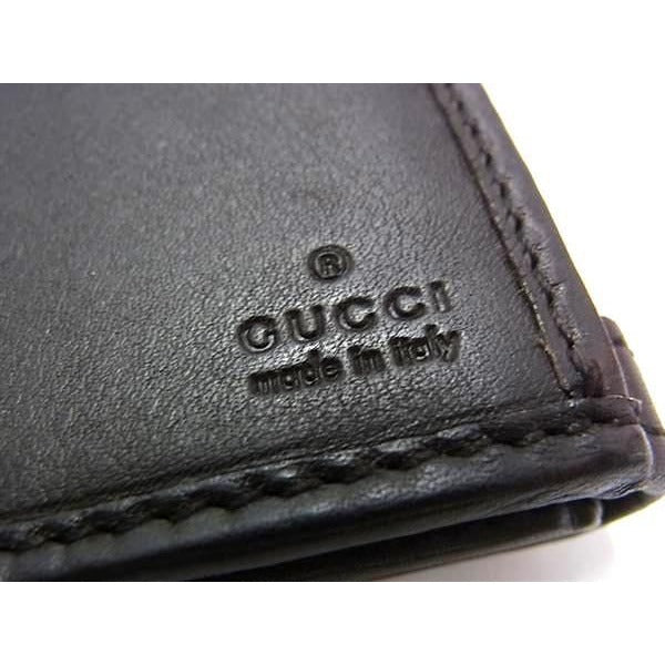 Gucci Long Wallet Interlocking G Brown GG Canvas Leather W Hook — view 7