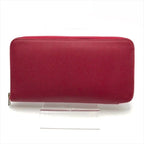 Hermes Azap Long Silk in Epsom Shikaku Rouge Wallet