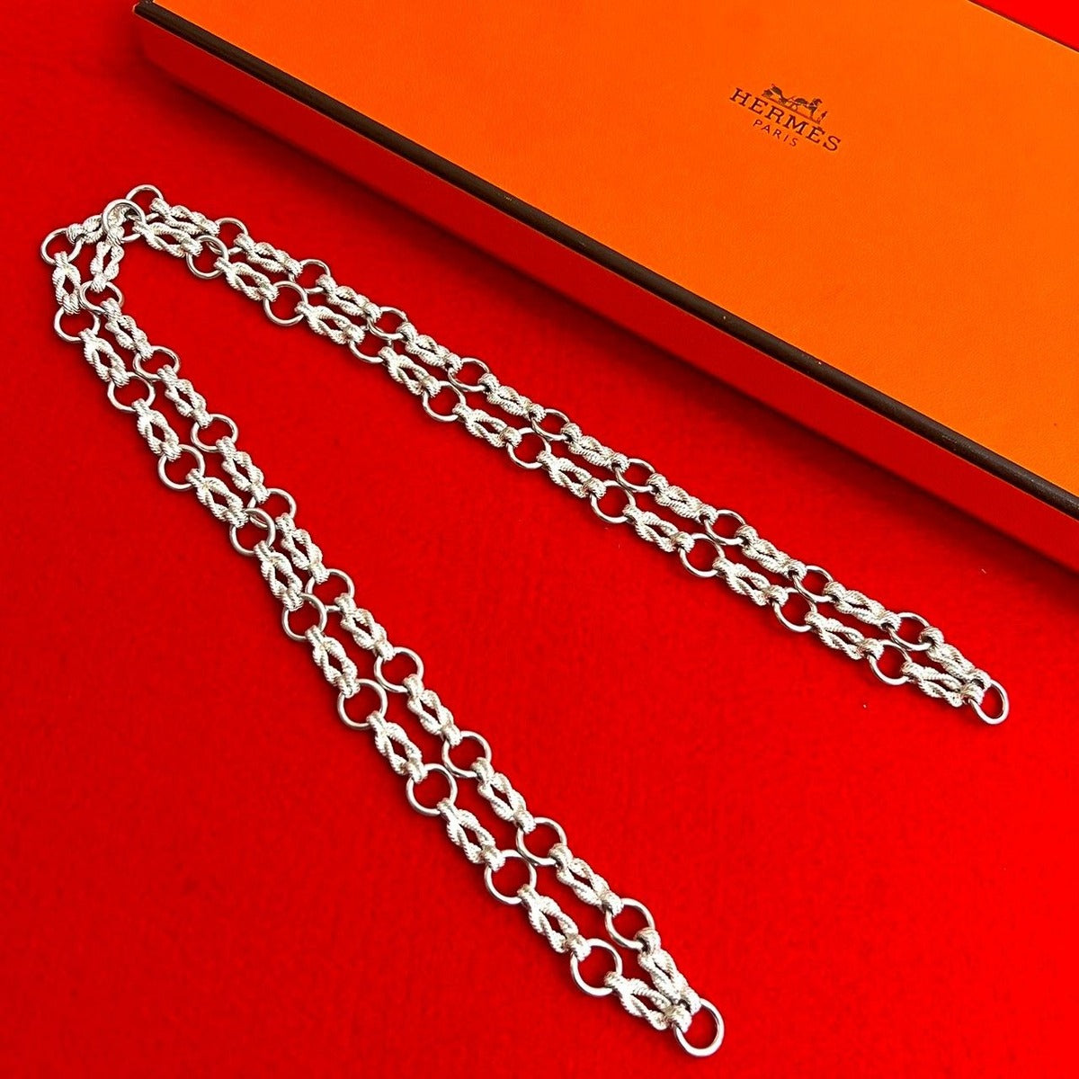 Hermes O-dienne Necklace Choker Pendant