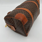Celine Vintage Macadam Blason Pattern Triomphe Logo Leather Tote — view 6