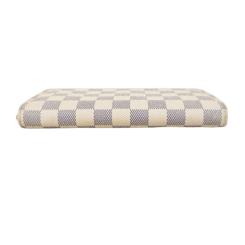 Louis Vuitton Wallet Damier Azur Zippy White — view 2