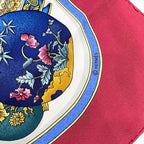 Hermes Carre 90 Large Scarf Shawl Silk Perfume Pattern — view 9