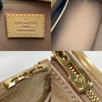 Louis Vuitton Vernis Alma BB Handbag Beige Poodle Shoulder Bag 2-Way — view 4