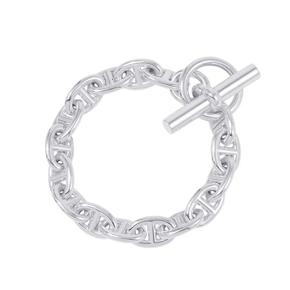 Hermes Bracelet Chaine D'ancre PM 16 Links Silver