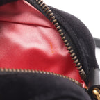 Gucci Shoulder Bag GG Marmont Quilted Black Fabric Leather — view 5