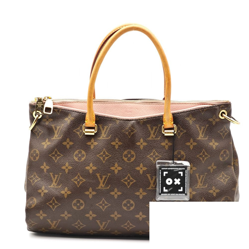 Louis Vuitton Pallas Monogram Canvas Shoulder Bag — view 2