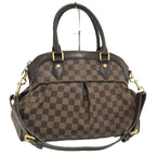 Louis Vuitton Trevi PM 2-Way Shoulder Bag Damier Ebene