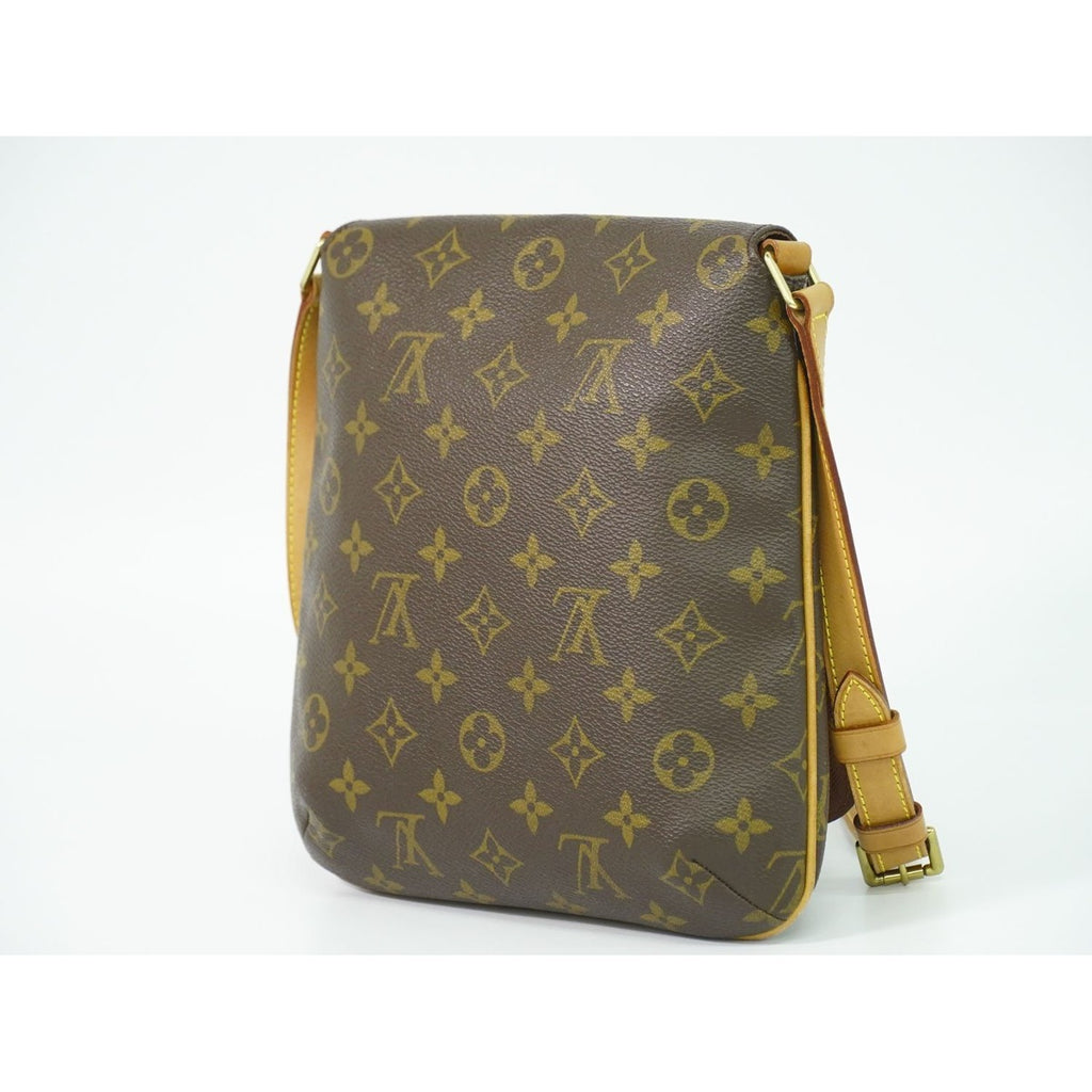 Louis Vuitton LV Musette Salsa Short Monogram Shoulder Bag Brown — view 2