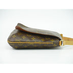 Louis Vuitton LV Musette Salsa Short Monogram Shoulder Bag Brown — view 5