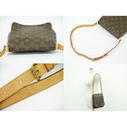 Louis Vuitton LV Musette Salsa Short Monogram Shoulder Bag Brown — view 6