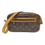 Louis Vuitton Monogram Pochette Cite Shoulder Bag Brown