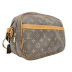 Louis Vuitton Shoulder Bag Monogram Reporter PM Brown — view 2