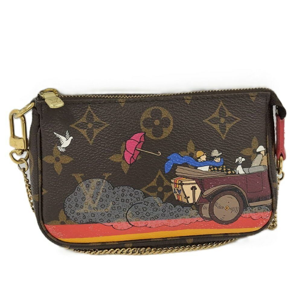 Louis Vuitton Mini Pochette Accessoire Illust Evasion Pouch Monogram
