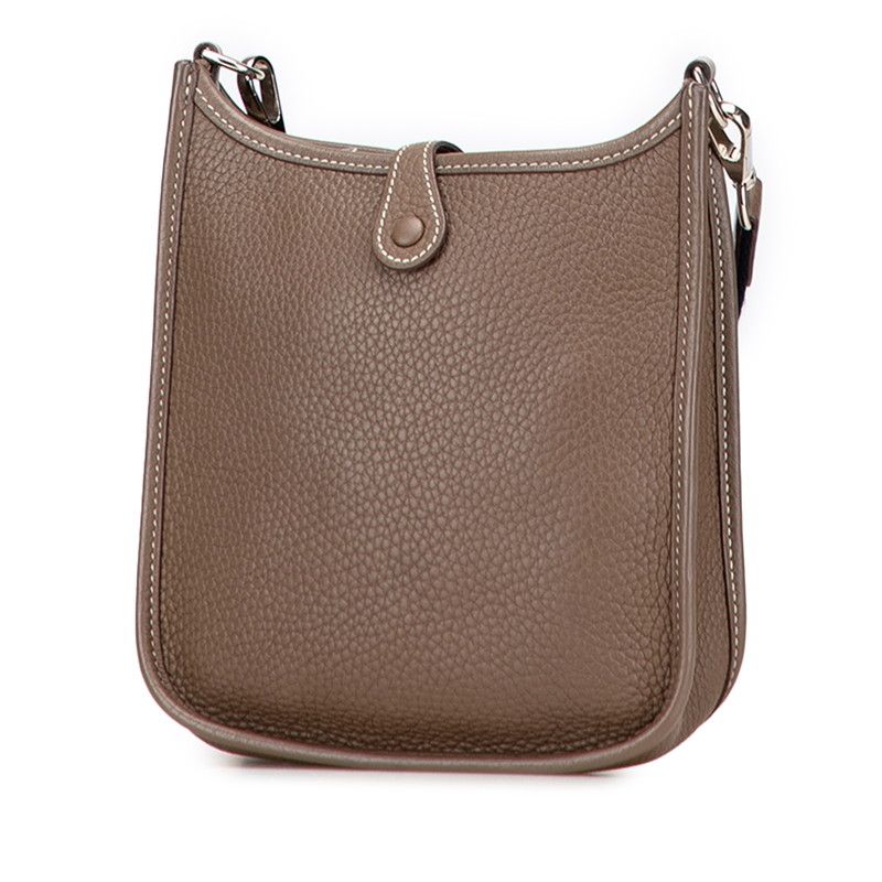 Hermes Evelyne TPM Amazon Etoile Glaze Silver Hardware Taurillon Clemence — view 2