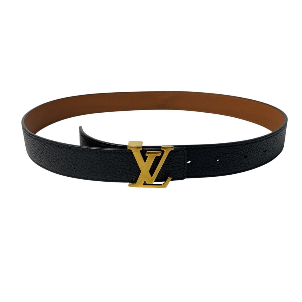 Louis Vuitton Ceinture Belt 75 Black Brown — view 2