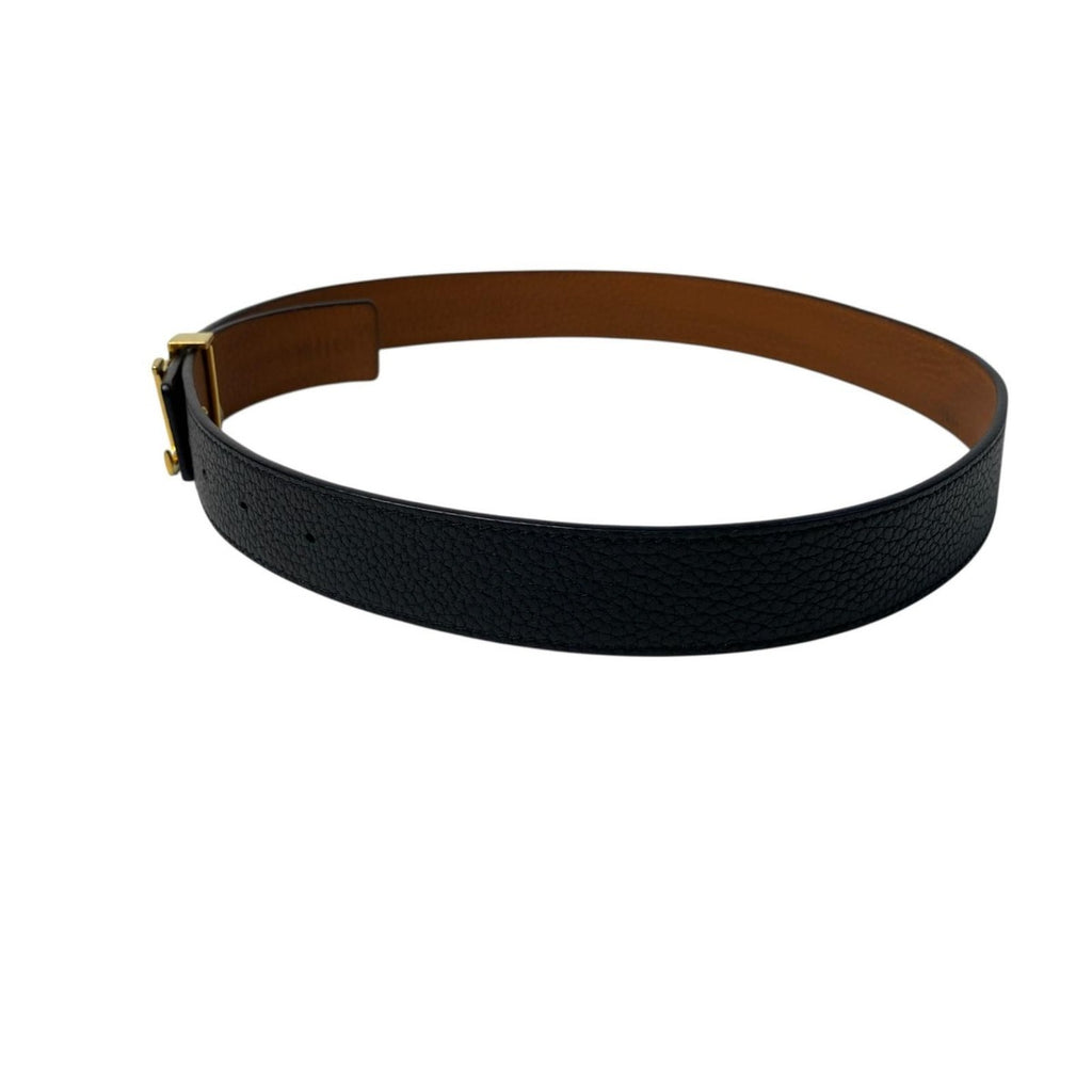 Louis Vuitton Ceinture Belt 75 Black Brown — view 3