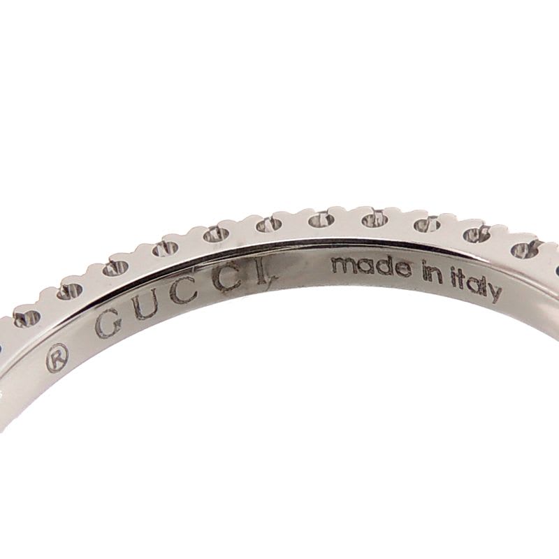 Gucci Diamond Halo White Gold Ring — view 6