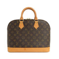 Louis Vuitton Alma Monogram Handbag Brown