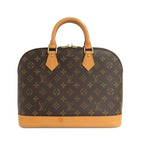 Louis Vuitton Alma Monogram Handbag Brown — view 2