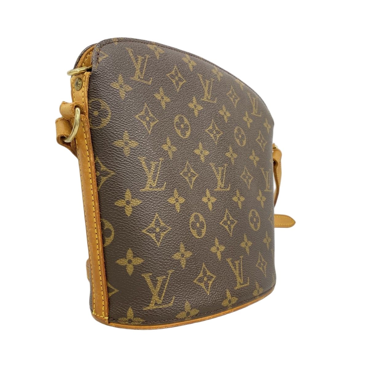 Louis Vuitton Shoulder Bag Monogram Drew Brown — view 2