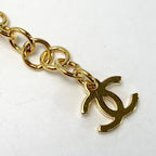 Chanel No5 Denim Plated I24 P Gold Blue Accessory Necklace — view 6