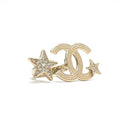 Chanel Ring Gold CC Logo Star
