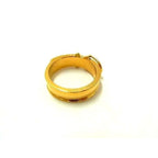 Hermes Ceinture Belt Motif Scarf Ring Closure Gold — view 2