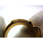Hermes Ceinture Belt Motif Scarf Ring Closure Gold — view 3