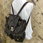 Fendi Backpack Zucca Pecan Travel Business — view 3