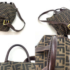 Fendi Backpack Zucca Pecan Travel Business — view 5