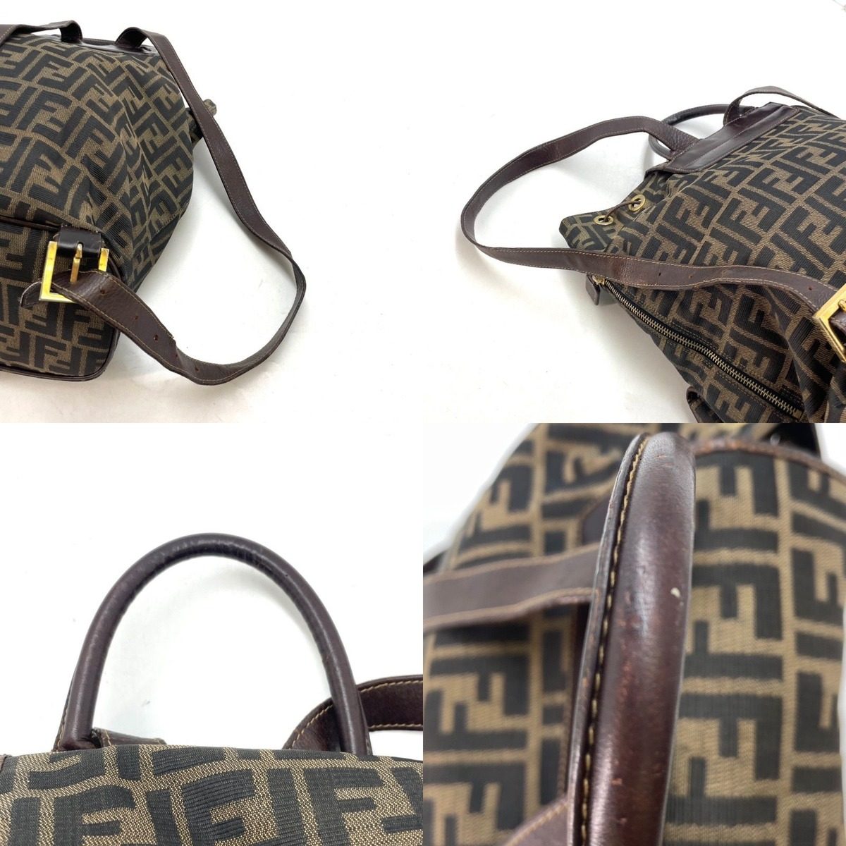 Fendi Backpack Zucca Pecan Travel Business — view 5