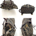 Fendi Backpack Zucca Pecan Travel Business — view 6