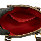 Louis Vuitton Verona PM Damier Leather Tote Brown — view 9
