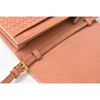 Prada Long Wallet Shoulder 1 M1437 Rose — view 6
