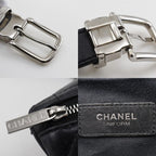 Chanel Quilted Belt Bag Uniform Lambskin Black Waist — view 9