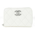 Chanel Coin Case White