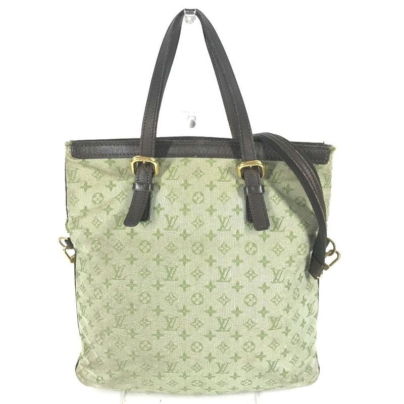 Louis Vuitton Handbag Francoise Monogram Mini Canvas Khaki