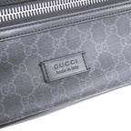 Gucci Waist Bag Canvas Black — view 4
