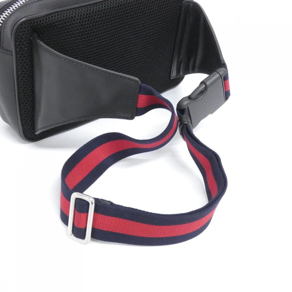 Gucci Waist Bag Canvas Black — view 5