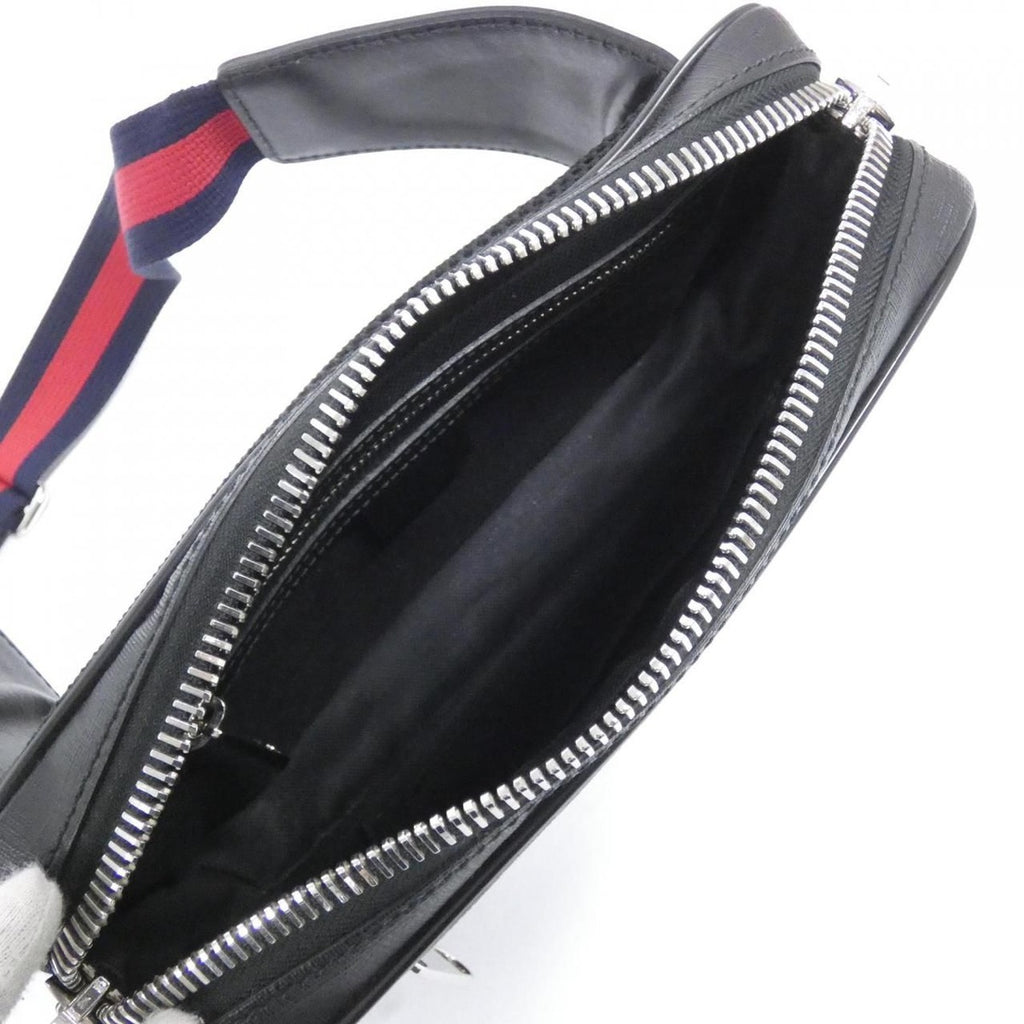 Gucci Waist Bag Canvas Black — view 6