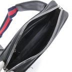 Gucci Waist Bag Canvas Black — view 6