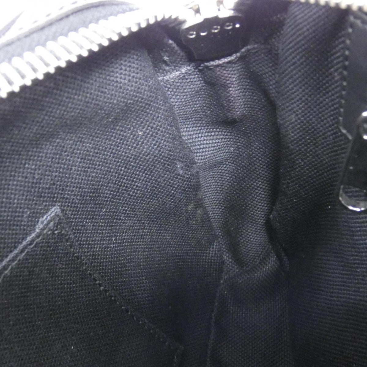 Gucci Waist Bag Canvas Black — view 7